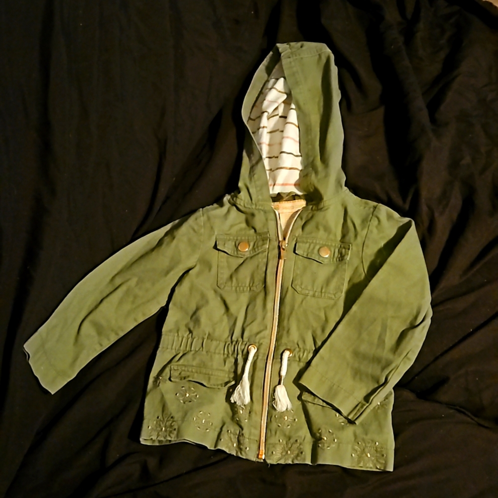 Green bomber jacket
